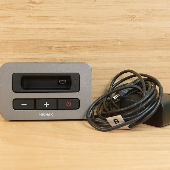 Phonak TVLink1 Base Station TV Link / With Power Adapter / Tested & Working - Picture 1 of 5